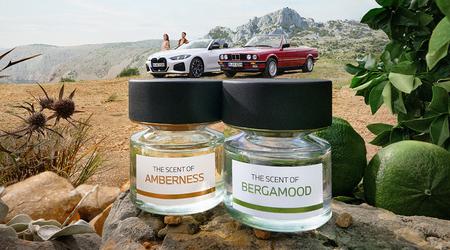 BMW heeft een parfum gelanceerd met flessen in de vorm van het hoofdkantoor van het bedrijf in München