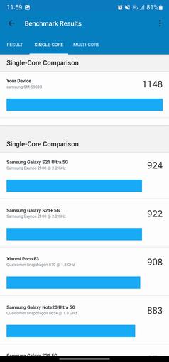 Samsung Galaxy S22 Ultra review: een fusie van twee sterrenstelsels-84
