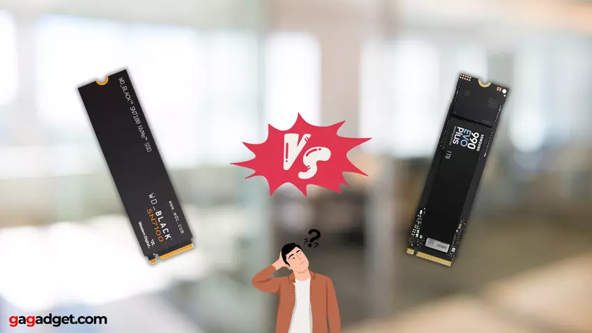 SN7100 versus 990 EVO Plus