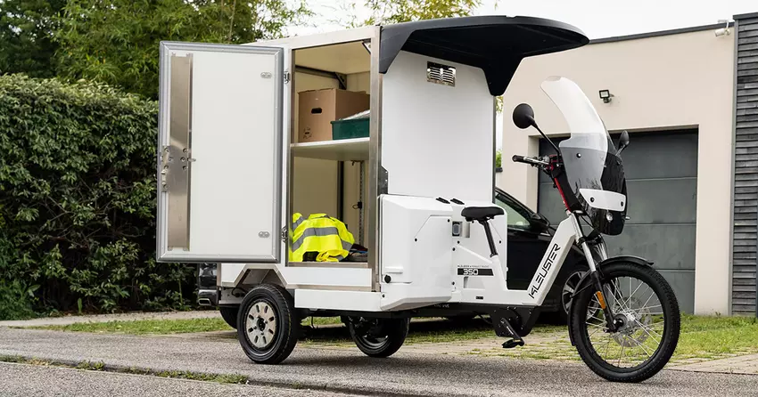 Kleuster en Renault Trucks hebben een elektrische cargobike onthuld