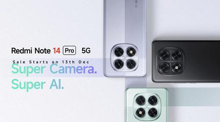 Xiaomi onthult internationale versie van Redmi Note 14 Pro 5G: helderder scherm, grotere batterij en nieuwe functies