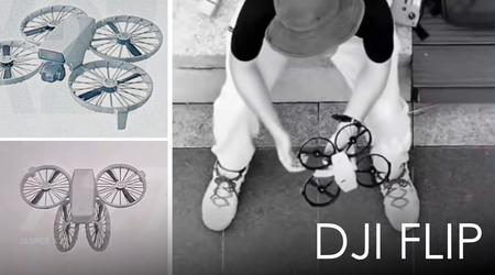 DJI bereidt de lancering voor van een nieuwe opvouwbare Flip-drone: foto's en videodetails van een insider