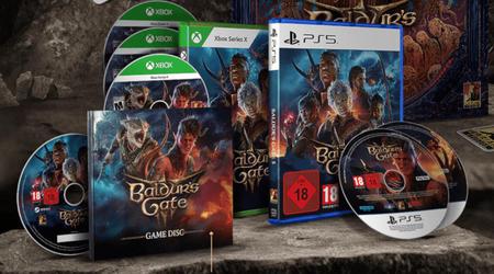 Het is nu officieel: de fysieke versie van Baldur's Gate III voor Xbox Series consoles zal 4 discs in beslag nemen