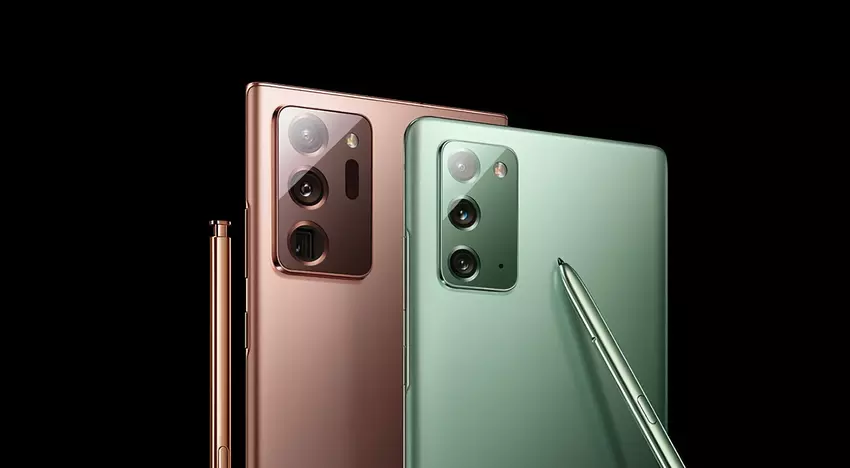 Samsung Galaxy Note 20 en Galaxy Note 20 Ultra ontvangen sinds kort een nieuwe firmwareversie