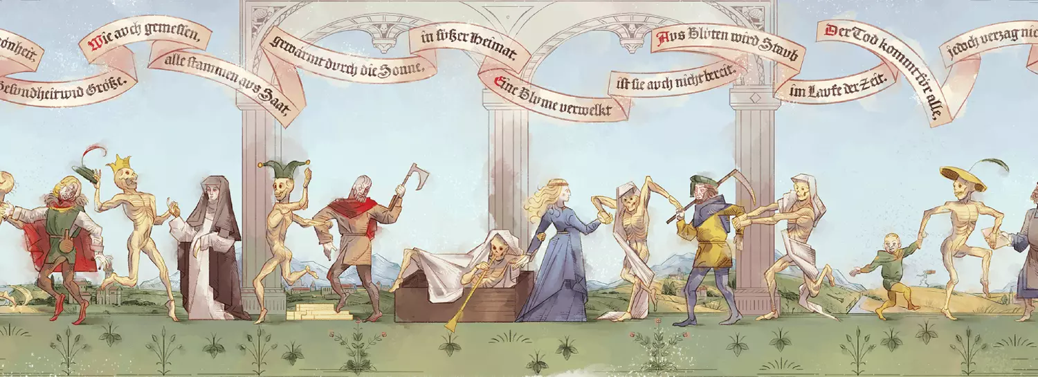 Een middeleeuwse detective met een visuele stijl geïnspireerd op 16e-eeuwse illustraties: Pentiment recensie 