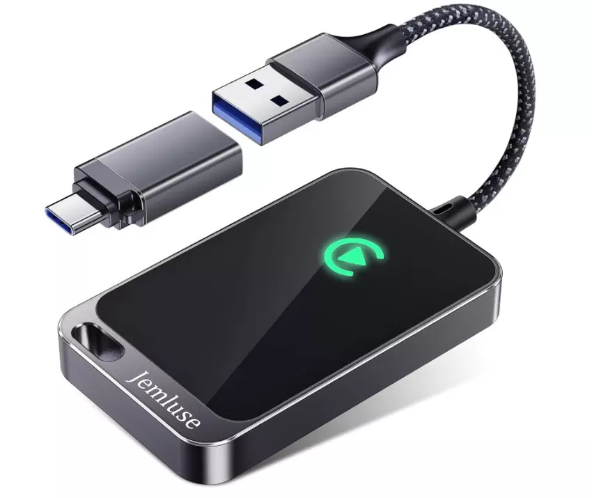 Jemluse draadloze carplay-adapter