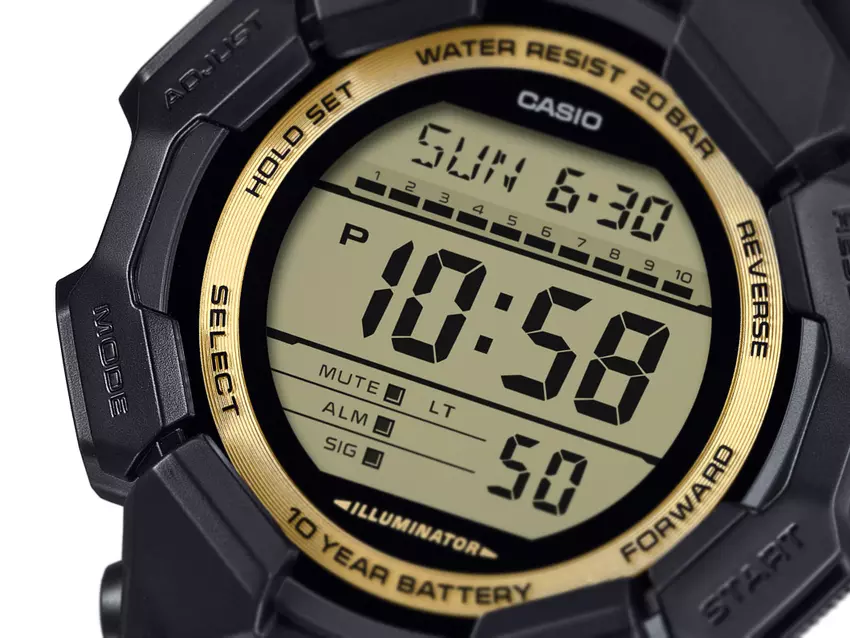 Casio brengt in augustus een zwarte en gouden klassieker terug met de nieuwe G-Shock GD-010GB-1A9