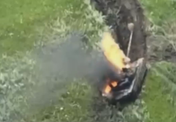 Oekraïense FPV-drones vernietigden drie Russische tanks, ...