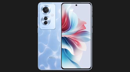 Drie kleuren, 120Hz AMOLED-scherm, Dimensity 7050-chip en IP65-bescherming: een insider heeft afbeeldingen en specificaties gepubliceerd van de OPPO Reno 11 F 5G