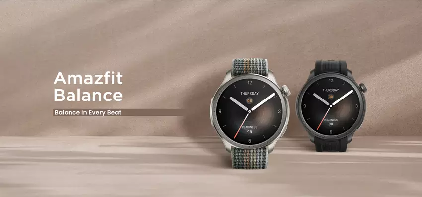 Amazfit Balance: AMOLED-scherm, behuizing van 46 mm, waterbescherming en AI-functies om gezondheidsgegevens bij te houden