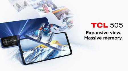 TCL 505: budgetsmartphone met 90Hz-scherm, MediaTek Helio G36-chip en 5010mAh-batterij