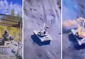 Een 500 dollar Oekraïense FPV drone ...