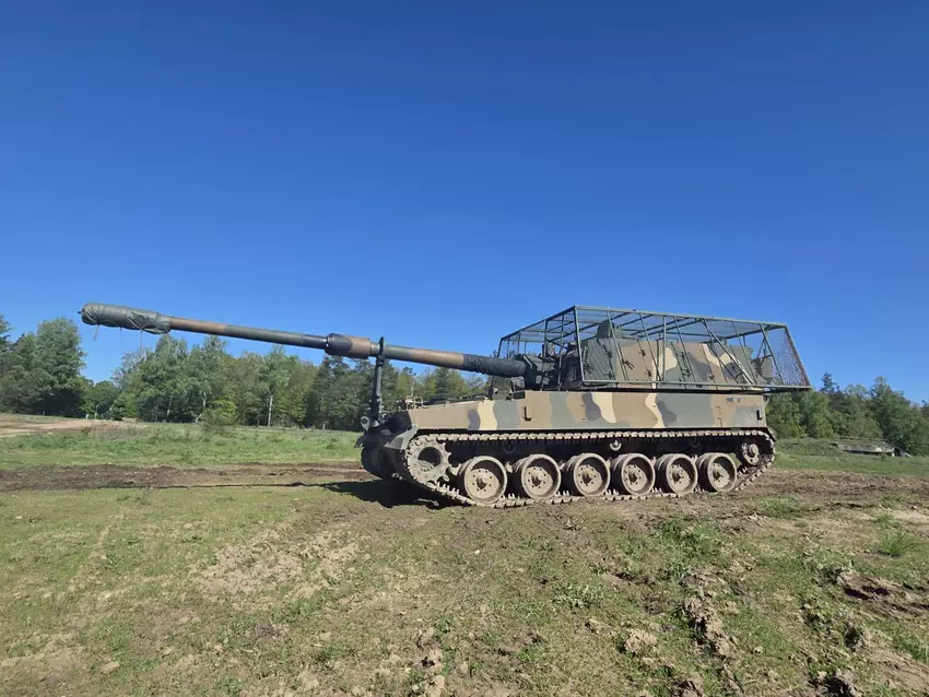 Polen test anti-drone "barbecues" op artillerie volgens Oekraïens voorbeeld