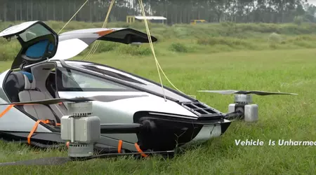 AeroHT heeft laten zien hoe een ballistische parachute een luchttaxi van een crash heeft gered nadat de motoren op lage hoogte waren gestopt.