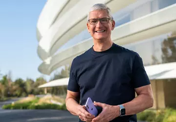 Tim Cook, CEO van Apple, zal ...