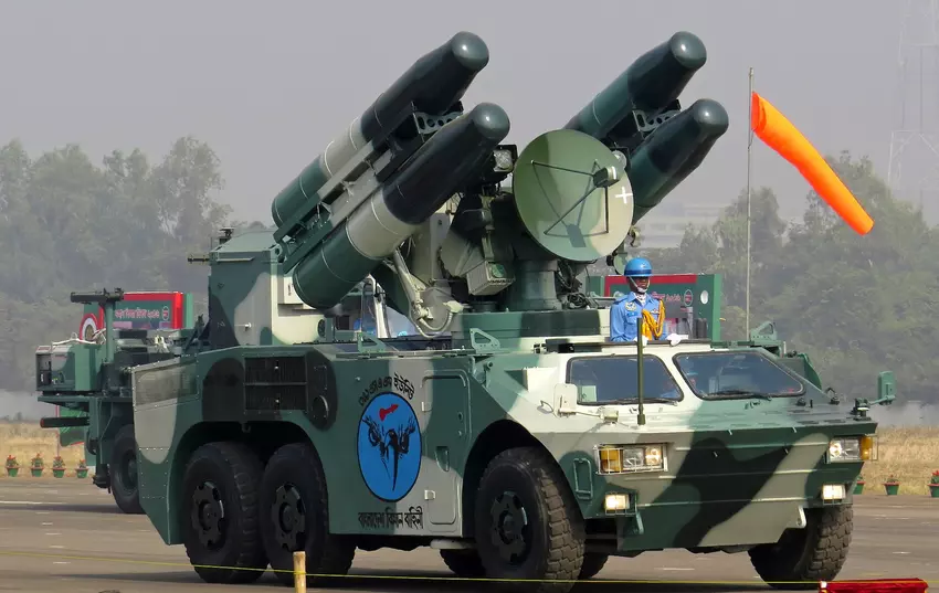 Chinese luchtverdedigingssystemen HQ-7