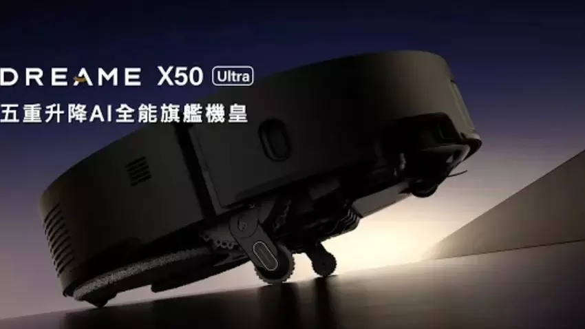 Dreame onthult de X50 robotstofzuiger op CES 2025, die trappen kan beklimmen