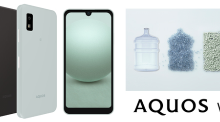 Sharp onthult Aquos Wish 3 smartphone met IP67-bescherming gemaakt van een fles