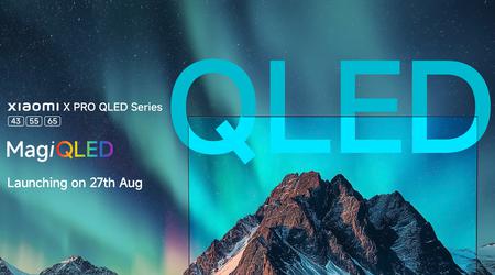 Xiaomi X Pro QLED TV-serie met schermen tot 55 inch debuteert op 27 augustus