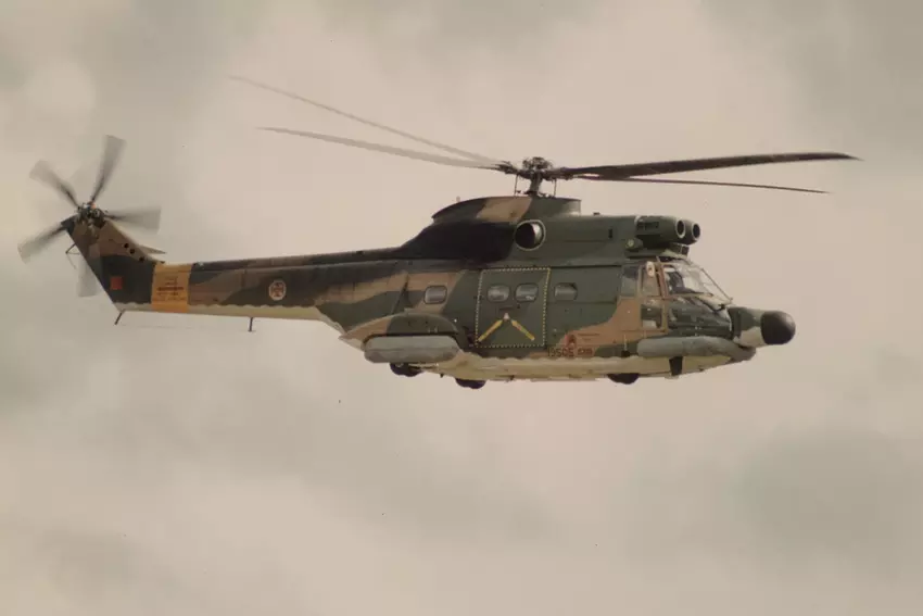 SA-330S Puma helikopter van Portugal
