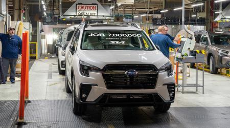 Subaru verplaatst de productie van auto's voor Canada van de VS naar Japan