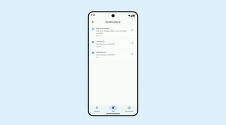 Een vereenvoudigde Google Maps-bodembalk verschijnt op Android 