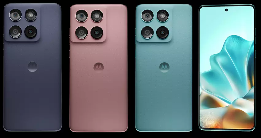 Officiële renders van de Motorola Edge 60 Fusion zijn online gelekt