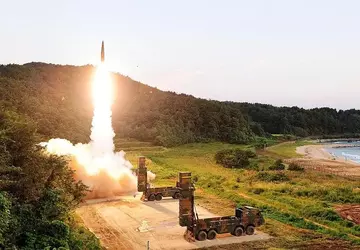 De Republiek Korea heeft een Hyunmoo-V ...