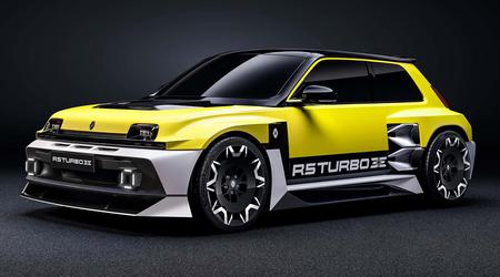 De Renault 5 Turbo is terug: de achterwielaangedreven elektrische hatchback met meer dan 500 pk accelereert van 0 naar 100 km/u in 3,5 seconden.