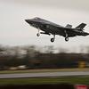 F-35A demonstratie in de lucht