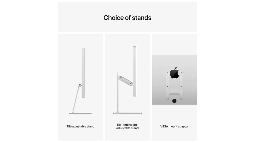 Apple Studio Display externe beeldscherm MacBook