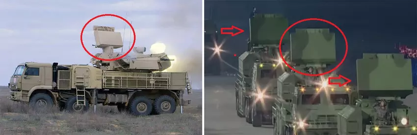 Vergelijking van zoekradars op de Pantsyr SAM en een Noord-Koreaanse SAM