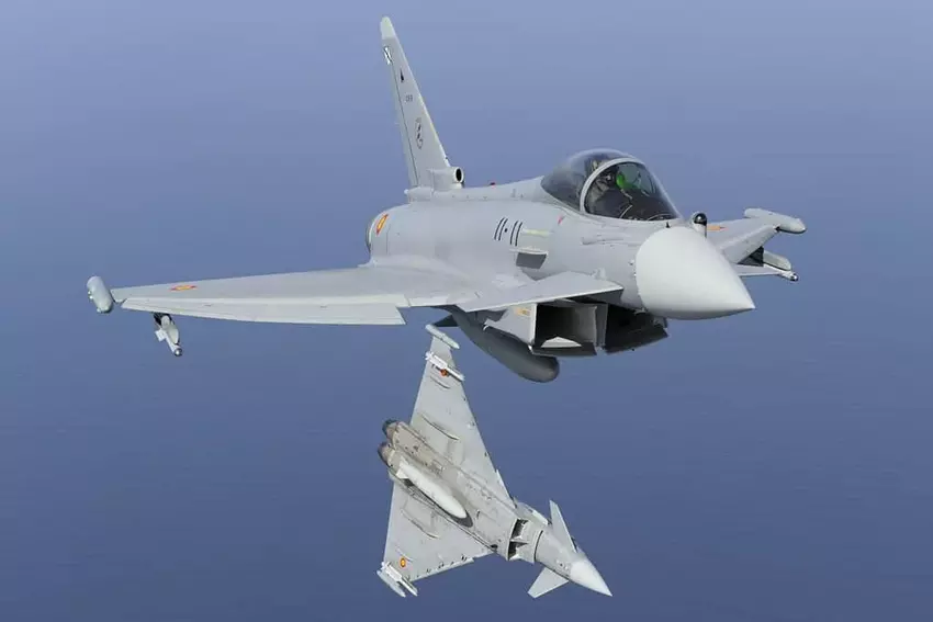De Spaanse Eurofighter Typhoon