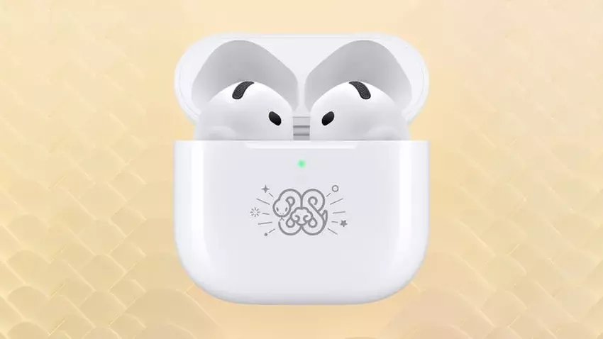 Apple brengt AirPods 4 gegraveerd met een slangensymbool uit in een beperkte oplage