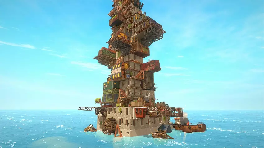 Overleef de oceaan en bouw een stad: ongewone simulator All Will Fall aangekondigd