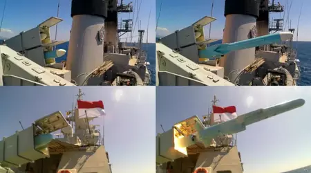 F-16 Fighting Falcon gevechtsvliegtuigen hielpen het Indonesische fregat Slamet Riyadi tot zinken te brengen - aanvallen werden uitgevoerd met Exocet MM40 Block 3, C-802, C-705 raketten en M117/MK-12 bommen.