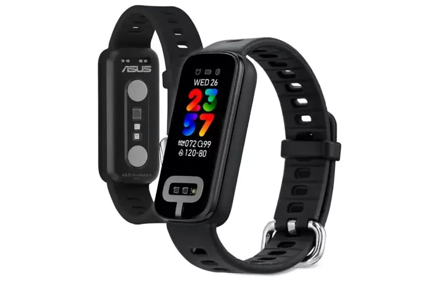 Asus VivoWatch 6 Aero: De eerste fitnessarmband met ECG- en drukmeters