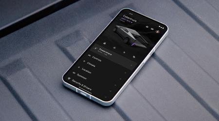 Onverwachte cameo: De Glyph-lit Nothing Phone (1) verscheen in een Tesla Cybertruck-reclame.
