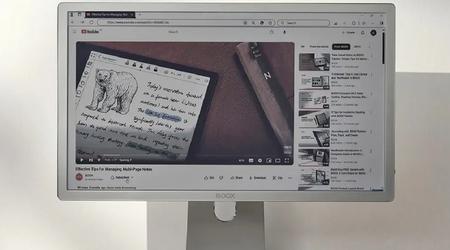 Boox heeft Mira Pro Color gepresenteerd - de eerste monitor met een kleuren E-Ink-scherm