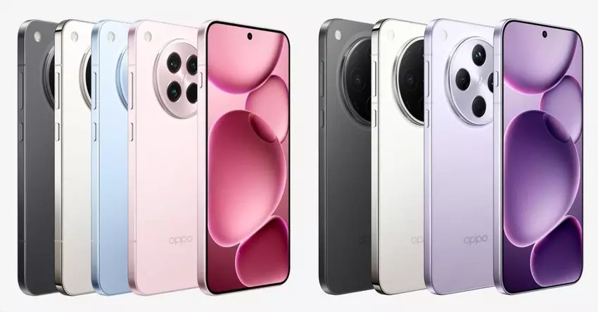 Oppo Find X8s en Find X8s Plus: ontwerp en nieuwe kleuren officieel onthuld