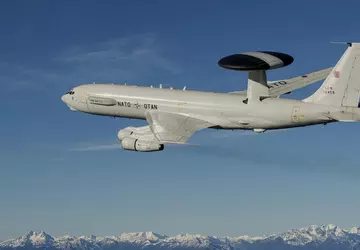 De NAVO zet Amerikaanse E-3 Sentry ...