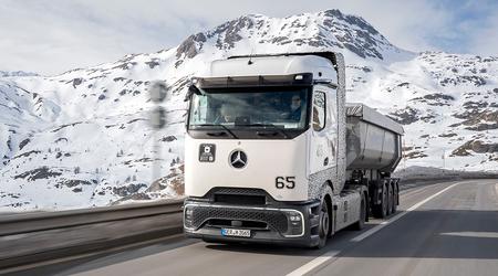 Vorst en de Alpen: Daimler Truck test een nieuwe generatie waterstoftrucks in de bergen