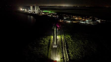 SpaceX stuurt 25e prototype Starship naar lanceerplatform Starbase