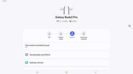 Galaxy Buds 3 Pro Manager-app is bijgewerkt naar het One UI 7.0-ontwerp