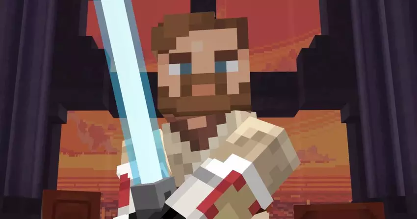 Er was eens een tijd in een kubusvormig sterrenstelsel: Op 7 november krijgt Minecraft de Star Wars-verhaaluitbreiding: Pad van de Jedi