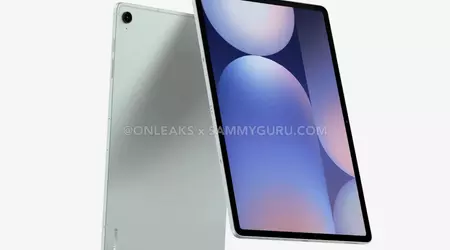 Samsung Galaxy Tab S10 FE+ vlaggenschip tablet getoond in gedetailleerde exclusieve renders