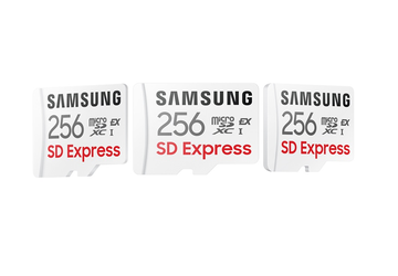 Samsung heeft een 256 GB SD ...