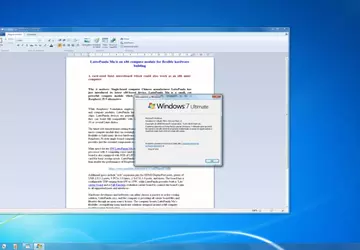 Oude Windows 7 beta "Milestone 3" ...