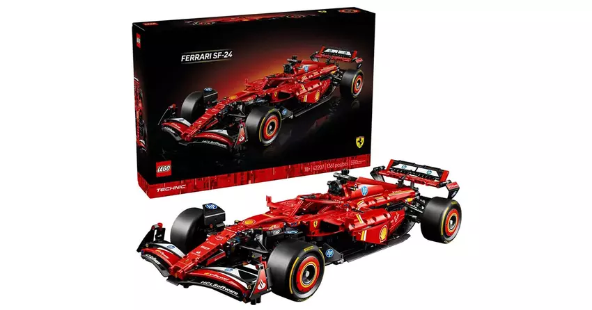 Lego Technic Ferrari F1: een nieuw prefabmodel op schaal 1:8 voor $ 230