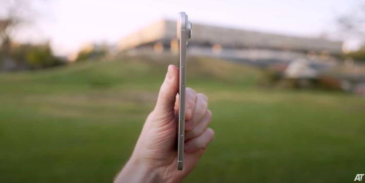 Het netwerk toonde hoe de iPhone ...